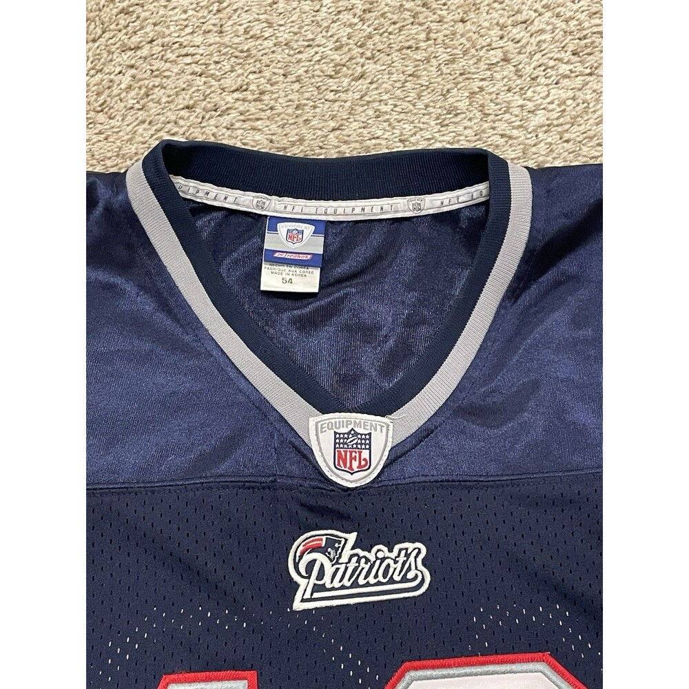 New England Patriots Tom Brady #12 Reebok Jersey NFL Equipment Mens Sz 54 - Picture 6 of 6
